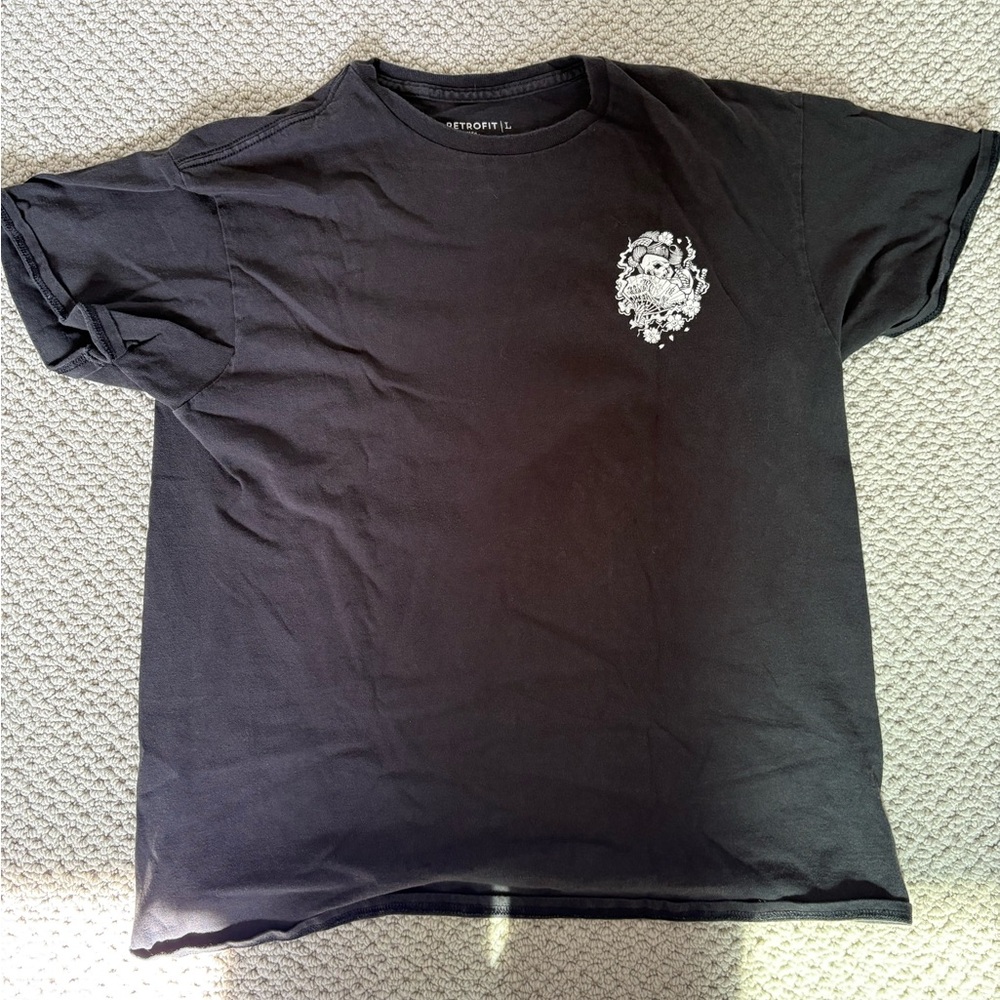 Black Graphic T-Shirt